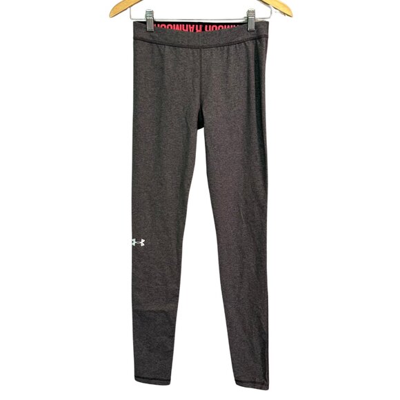 Under Armour Performance Leggings | Charcoal Gray Compression Fit | Size Small - Picture 1 of 7